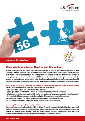 Introducing 5G into C-band